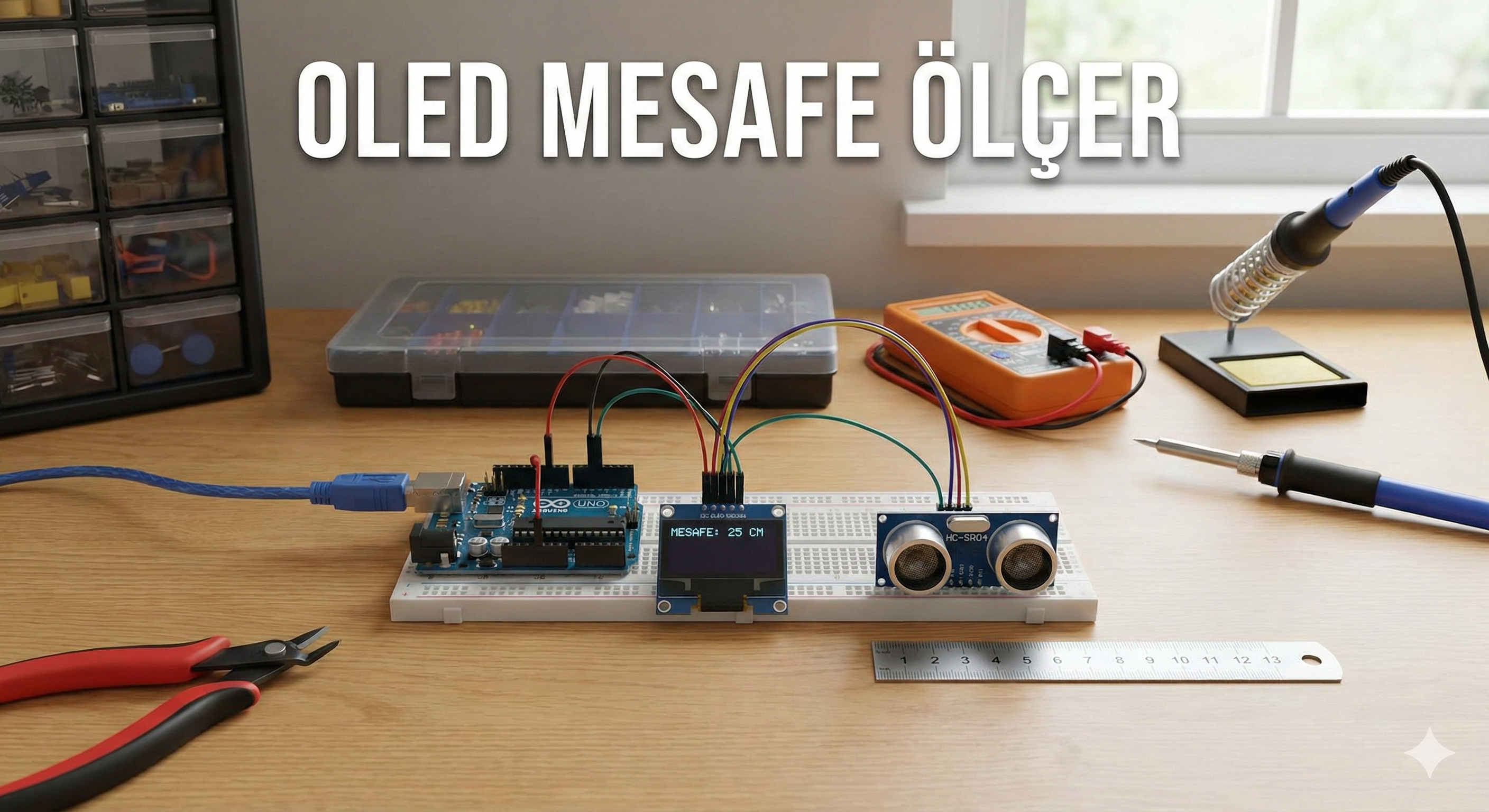OLED Mesafe Ölçer